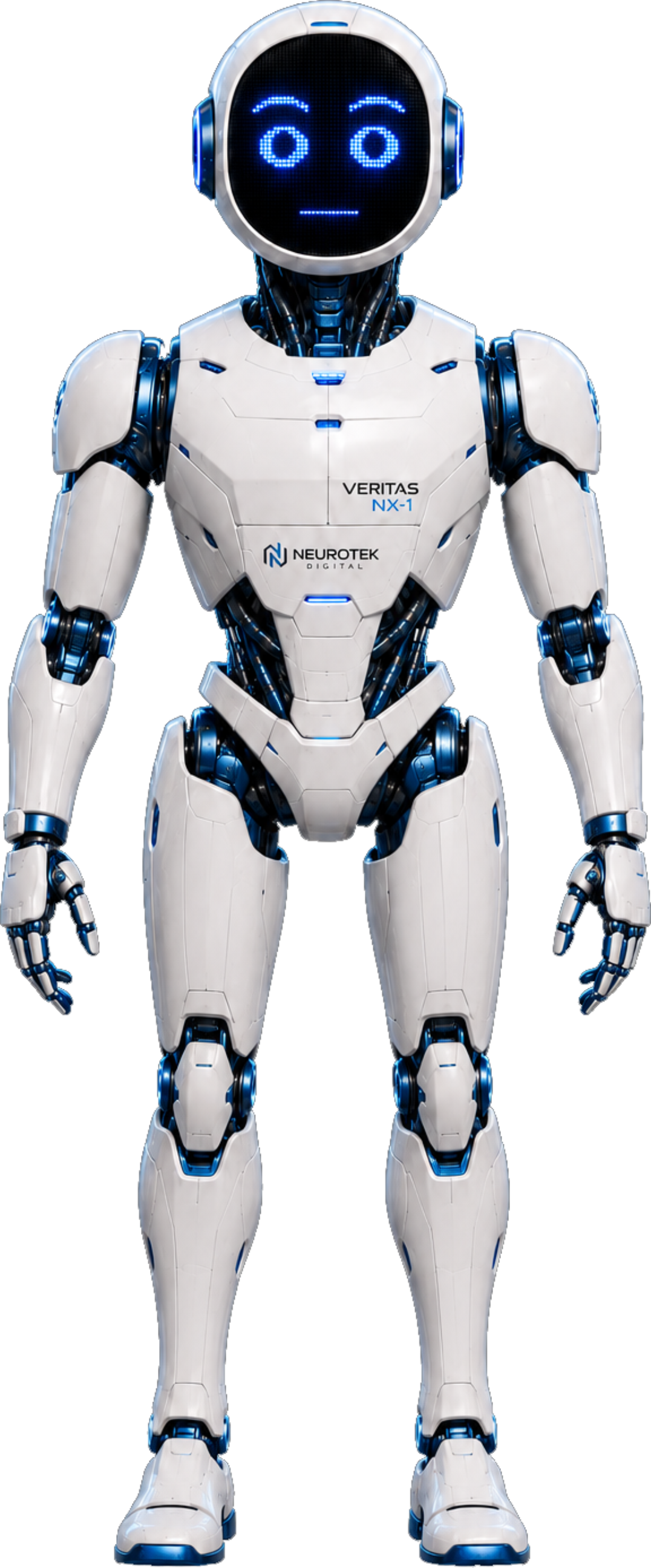 Veritas NX-1 — NeuroTek Digital AI Mascot